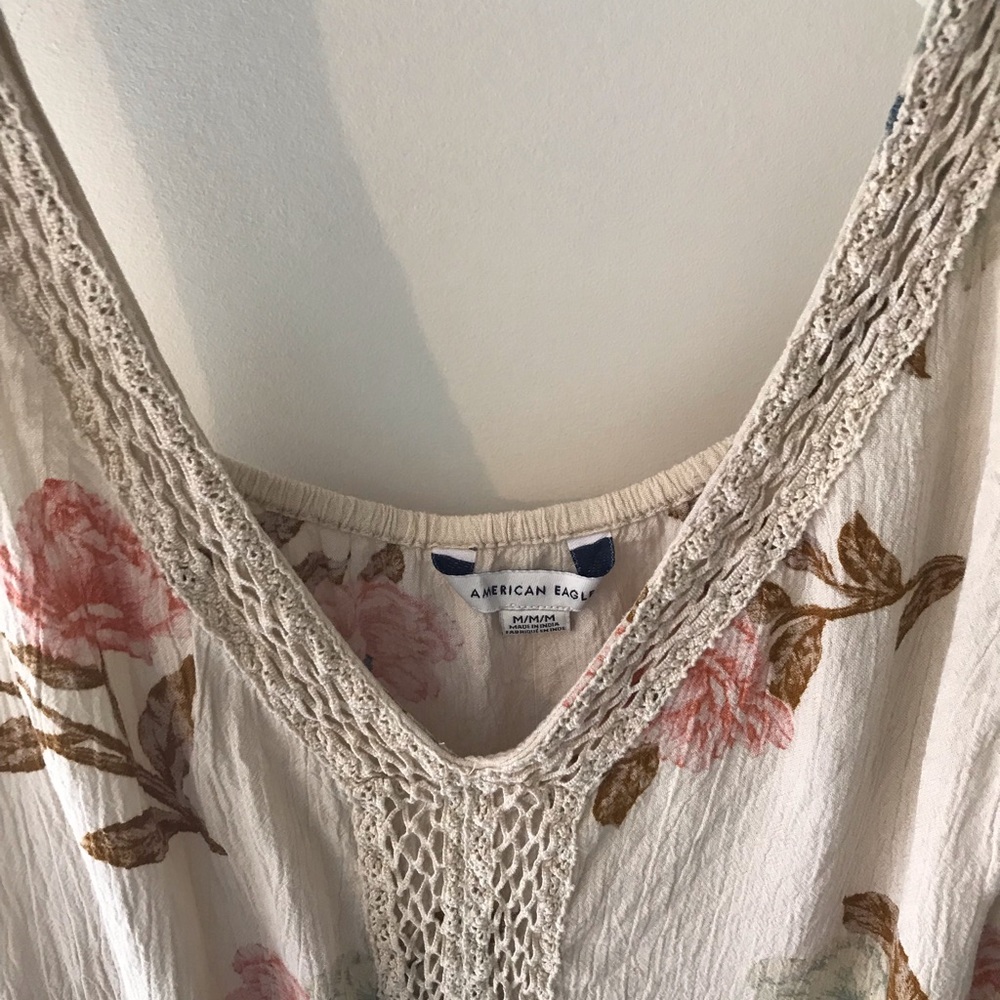 American Eagle Floral Tank